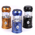 Waterproof 5W 6 LED Emergency Solar Light lamp Handheld Portable Solar Powered Rechargeable Camping Lantern For Outdoor indoor